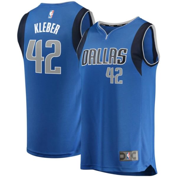 Dallas Mavericks Maxi Kleber Fanatics Branded Youth Fast Break Player Jersey - Icon Edition - Blue