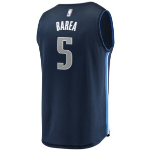 J.J. Barea Dallas Mavericks Fanatics Branded Fast Break Replica Player Jersey - Statement Edition - Navy