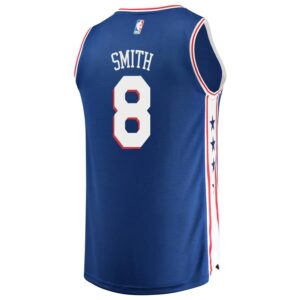 Zhaire Smith Philadelphia 76ers Fanatics Branded Youth 2018 NBA Draft First Round Pick Fast Break Replica Jersey Royal - Icon Edition