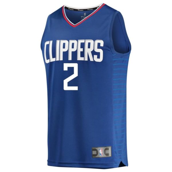 Shai Gilgeous-Alexander LA Clippers Fanatics Branded Youth 2018 NBA Draft First Round Pick Fast Break Replica Jersey Blue - Icon Edition