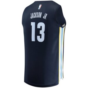 Jaren Jackson Jr. Memphis Grizzlies Fanatics Branded Youth 2018 NBA Draft First Round Pick Fast Break Replica Jersey Navy - Icon Edition