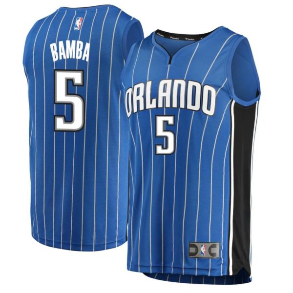 Mohamed Bamba Orlando Magic Fanatics Branded Youth 2018 NBA Draft First Round Pick Fast Break Replica Jersey Blue - Icon Edition