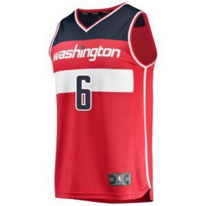 Troy Brown Washington Wizards Fanatics Branded Youth 2018 NBA Draft First Round Pick Fast Break Replica Jersey Red - Icon Edition