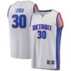 Jon Leuer Detroit Pistons Fanatics Branded Fast Break Replica Jersey Gray - Statement Edition