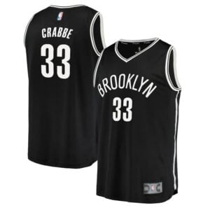 Brooklyn Nets Allen Crabbe Fanatics Branded Youth Fast Break Player Jersey - Icon Edition - Black