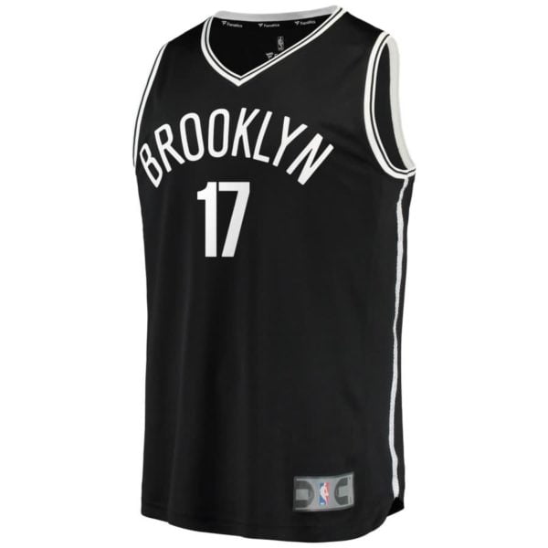 Brooklyn Nets Ed Davis Fanatics Branded Youth Fast Break Player Jersey - Icon Edition - Black