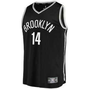 Brooklyn Nets Milton Doyle Fanatics Branded Youth Fast Break Player Jersey - Icon Edition - Black