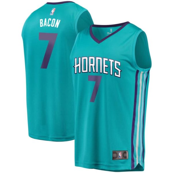 Charlotte Hornets Dwayne Bacon Fanatics Branded Youth Fast Break Player Jersey - Icon Edition - Teal