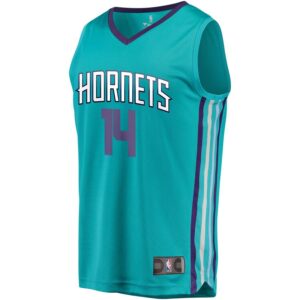 Charlotte Hornets Michael Kidd-Gilchrist Fanatics Branded Youth Fast Break Player Jersey - Icon Edition - Teal