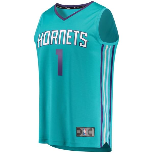 Charlotte Hornets Malik Monk Fanatics Branded Youth Fast Break Player Jersey - Icon Edition - Teal