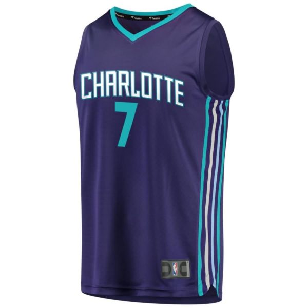 Dwayne Bacon Charlotte Hornets Fanatics Branded Fast Break Replica Player Jersey - Statement Edition - Purple