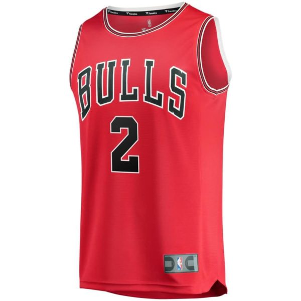Jabari Parker Chicago Bulls Fanatics Branded Fast Break Replica Jersey - Icon Edition - Red