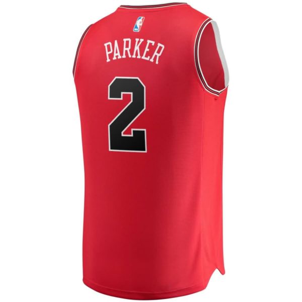 Jabari Parker Chicago Bulls Fanatics Branded Youth Fast Break Replica Jersey Red - Icon Edition