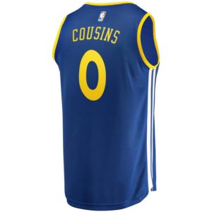 DeMarcus Cousins Golden State Warriors Fanatics Branded Youth Fast Break Replica Player Jersey Royal - Icon Edition