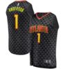 Justin Anderson Atlanta Hawks Fanatics Branded Fast Break Replica Jersey - Icon Edition - Black