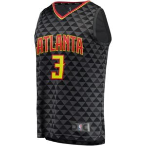 Kevin Huerter Atlanta Hawks Fanatics Branded Fast Break Replica Jersey - Icon Edition - Black