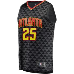 Alex Len Atlanta Hawks Fanatics Branded Fast Break Replica Jersey - Icon Edition - Black