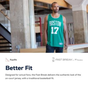P.J. Dozier Boston Celtics Fanatics Branded Fast Break Replica Jersey - Icon Edition - Kelly Green