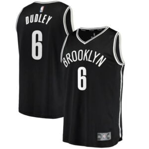 Jared Dudley Brooklyn Nets Fanatics Branded Fast Break Replica Jersey - Icon Edition - Black