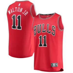 Derrick Walton Chicago Bulls Fanatics Branded Fast Break Replica Jersey - Icon Edition - Red