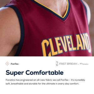 Sam Dekker Cleveland Cavaliers Fanatics Branded Fast Break Replica Jersey - Icon Edition - Wine