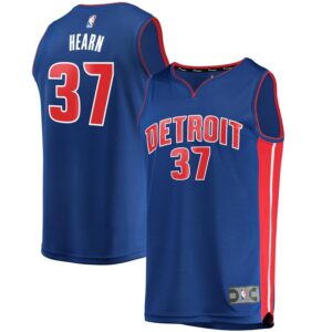Reggie Hearn Detroit Pistons Fanatics Branded Fast Break Replica Jersey - Icon Edition - Blue