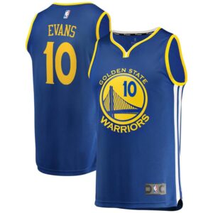 Jacob Evans Golden State Warriors Fanatics Branded Fast Break Replica Jersey - Icon Edition - Royal