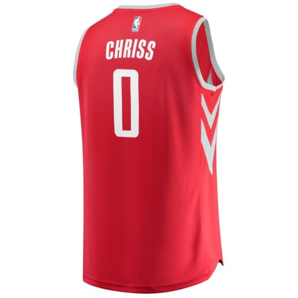 Marquese Chriss Houston Rockets Fanatics Branded Fast Break Replica Jersey - Icon Edition - Red