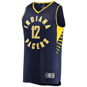 Tyreke Evans Indiana Pacers Fanatics Branded Fast Break Replica Jersey - Icon Edition - Navy