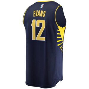 Tyreke Evans Indiana Pacers Fanatics Branded Fast Break Replica Jersey - Icon Edition - Navy