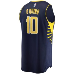 Kyle O'Quinn Indiana Pacers Fanatics Branded Fast Break Replica Jersey - Icon Edition - Navy
