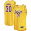 Jeffrey Carroll Los Angeles Lakers Fanatics Branded Fast Break Replica Jersey - Icon Edition - Gold