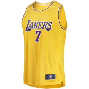 JaVale McGee Los Angeles Lakers Fanatics Branded Fast Break Replica Jersey - Icon Edition - Gold
