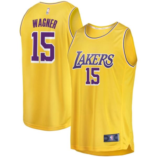 Moritz Wagner Los Angeles Lakers Fanatics Branded Fast Break Replica Jersey - Icon Edition - Gold