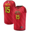 Vince Carter Atlanta Hawks Fanatics Branded Fast Break Alternate Jersey - Red