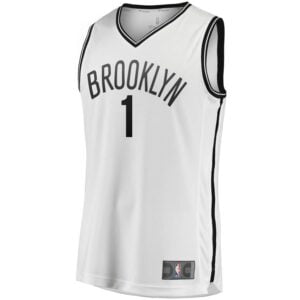 D'Angelo Russell Brooklyn Nets Fanatics Branded Fast Break Replica Jersey - Association Edition - White