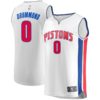Andre Drummond Detroit Pistons Fanatics Branded Fast Break Replica Jersey - Association Edition - White