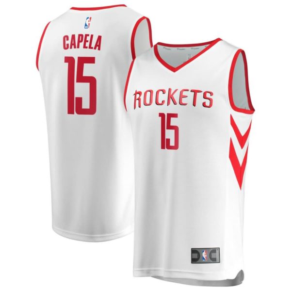 Clint Capela Houston Rockets Fanatics Branded Fast Break Replica Jersey - Association Edition - White