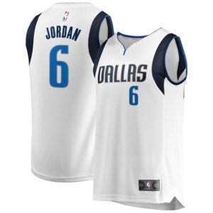 DeAndre Jordan Dallas Mavericks Fanatics Branded Fast Break Replica Jersey - Association Edition - White
