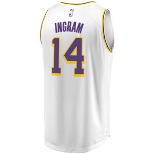 Brandon Ingram Los Angeles Lakers Fanatics Branded Fast Break Jersey - Association Edition - White
