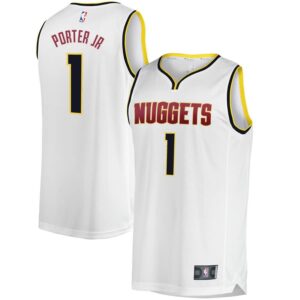 Michael Porter Jr. Denver Nuggets Fanatics Branded Fast Break Jersey - Association Edition - White