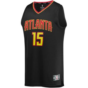 Vince Carter Atlanta Hawks Fanatics Branded Youth Fast Break Replica Jersey Black - Icon Edition