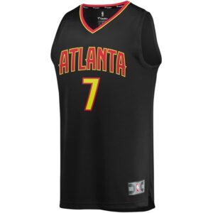 Jeremy Lin Atlanta Hawks Fanatics Branded Youth Fast Break Replica Jersey Black - Icon Edition