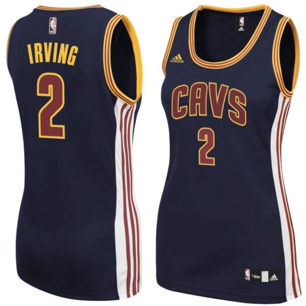 Kyrie Irving Cleveland Cavaliers adidas Women's Replica Jersey - Navy