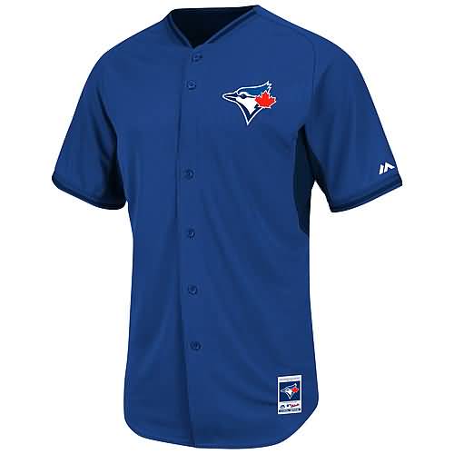 Toronto Blue Jays Majestic Authentic Collection On-Field Cool Base Batting Practice Jersey - Royal
