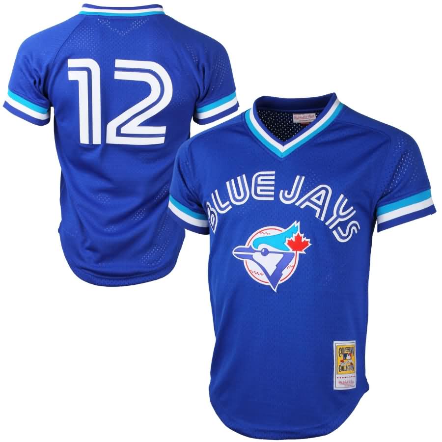 Mitchell & Ness Roberto Alomar Toronto Blue Jays Cooperstown Collection Mesh Batting Practice Jersey - Royal Blue