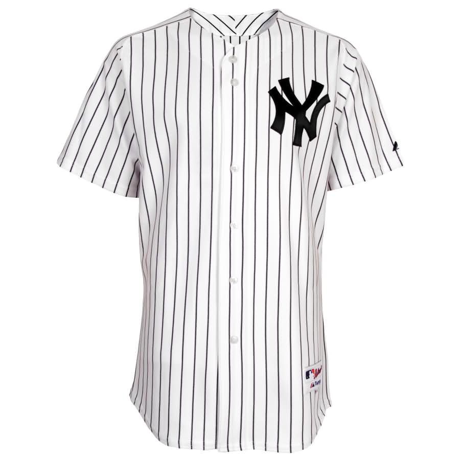 Derek Jeter New York Yankees Majestic Authentic Jersey - White