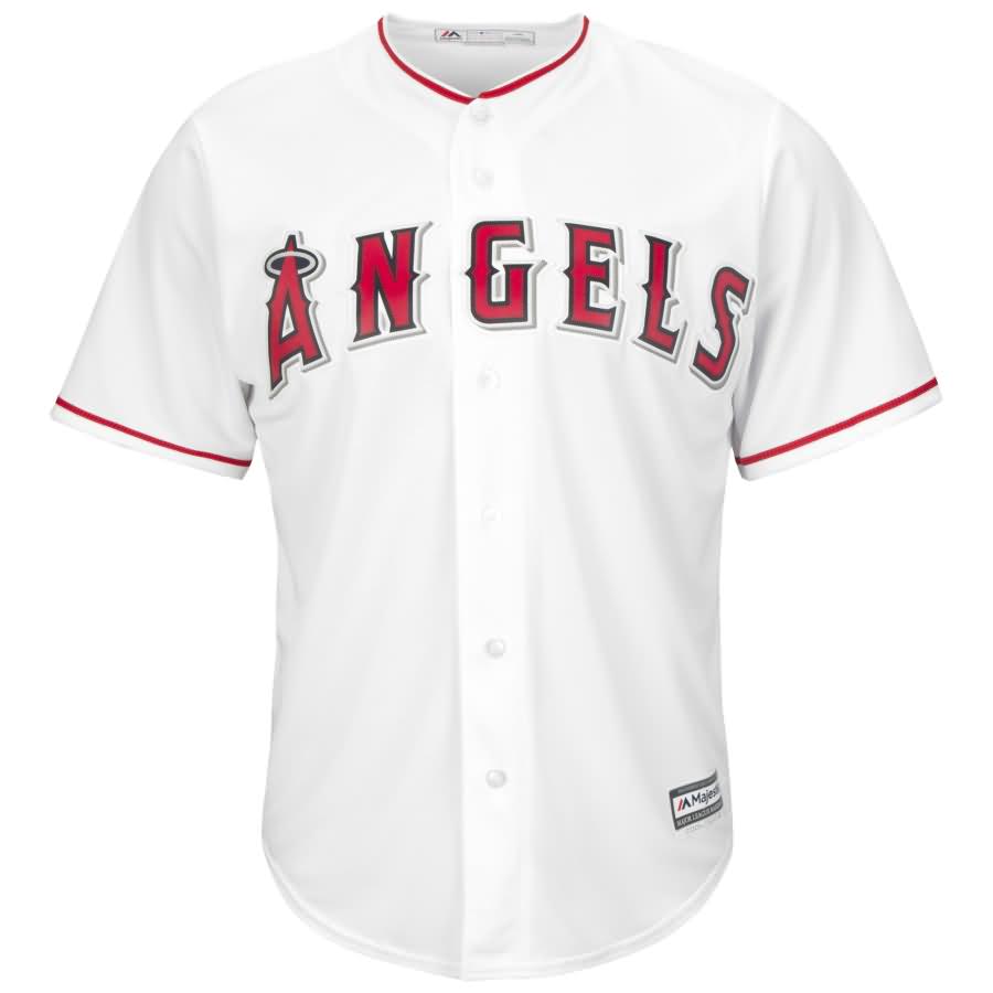 Los Angeles Angels Majestic Youth Official Cool Base Jersey - White