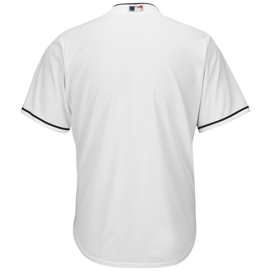 Cleveland Indians Majestic Youth Official Cool Base Jersey - White
