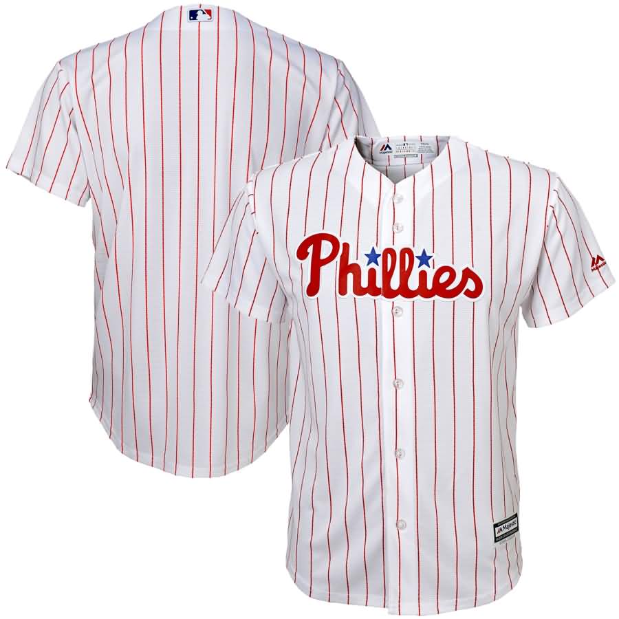 Philadelphia Phillies Majestic Youth Official Cool Base Jersey - White